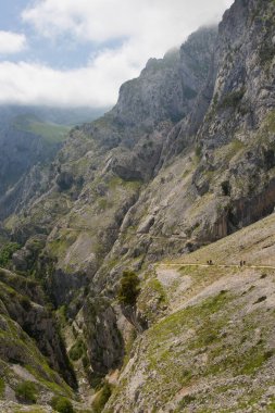 Dağların güzel manzarası