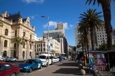 Şehir sokak sahnesi, otantik mimari, seyahat çekimi