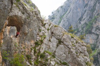 güzel dağ manzarası, doğa arka planı