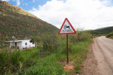 İşaretin yakın plan görüntüsü