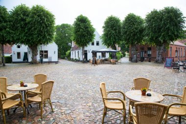 Hollanda 'da küçük bir köyün mahallesi.