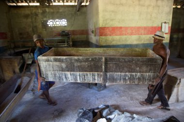 Eski sanayi fabrikasının içi