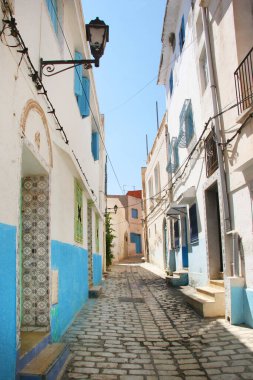 Arap mahallesinin manzarası