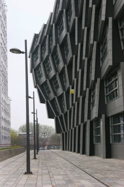 İskandinav modern mimarisinin cepheleri.