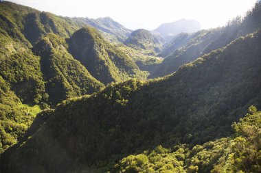 Dağların güzel manzarası