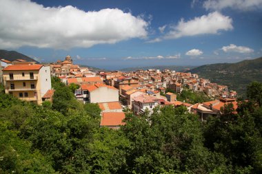 Portekiz 'deki Porto şehir merkezinin görüntüsü