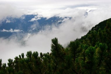 Dağların güzel manzarası