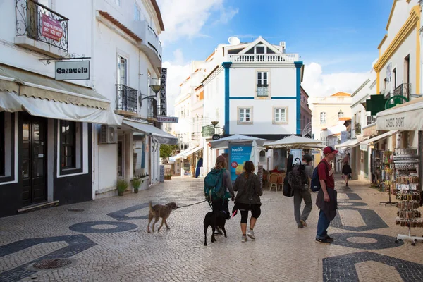 Vista Rua Cidade — Fotografia de Stock