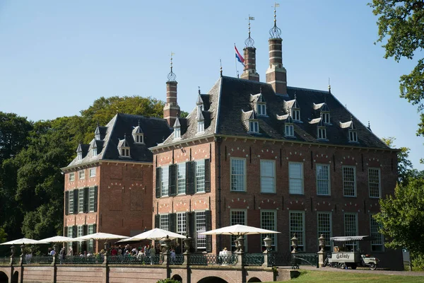 Fassadenansicht Des Niederländischen Anwesens — Stockfoto