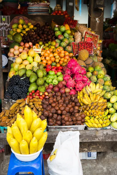 Frutas Hortalizas Frescas Mercado — Foto de Stock