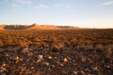 Çölün güzel manzarası