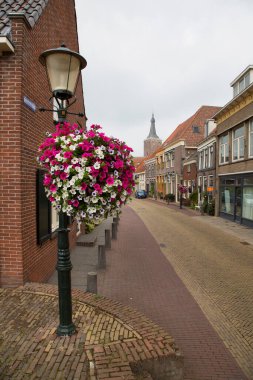 Eski şehrin güzel manzarası 