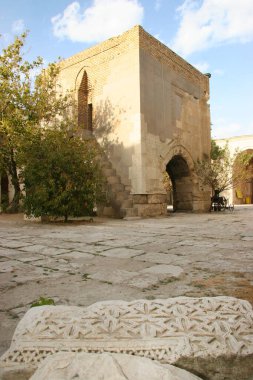 Eski kalıntılar manzara, seyahat konsepti