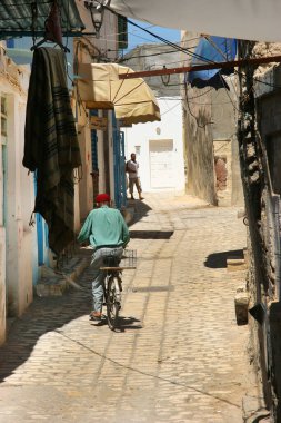 Arap mahallesinin manzarası