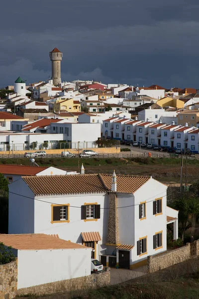 Uitzicht Het Stadje Vila Bispo — Stockfoto