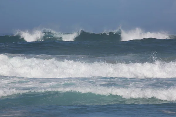 Belle Vue Sur Les Vagues Mer — Photo