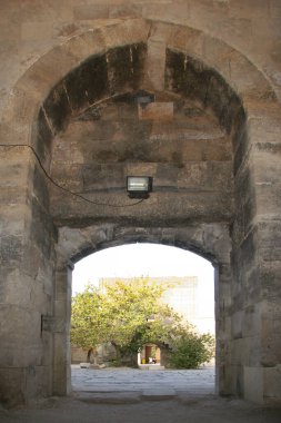 Eski kalıntılar manzara, seyahat konsepti