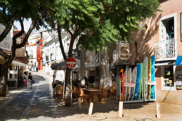 Şehrin sokak manzarası