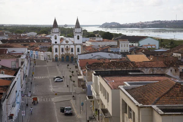 Otantik mimarisi olan şehir caddesi manzarası, seyahat çekimi