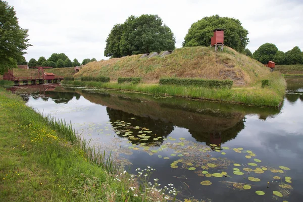Yazın manzaralı park manzarası