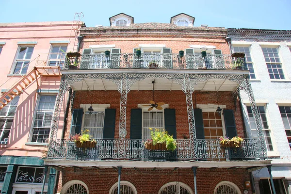 Vue Sur Rue Ville Nouvelle Orléans — Photo