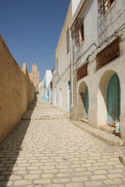 Arap mahallesinin manzarası