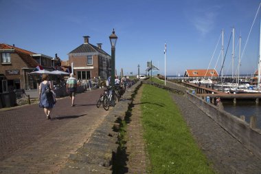 Denizde güzel bir Avrupa kasabası