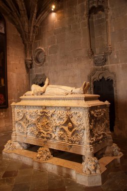 Jeronimos Manastırı veya Hieronymites Manastırı Lizbon, Portekiz 'de bulunur.