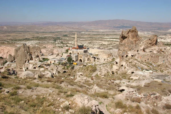 Pemandangan Kota Tua Kapadokia — Stok Foto