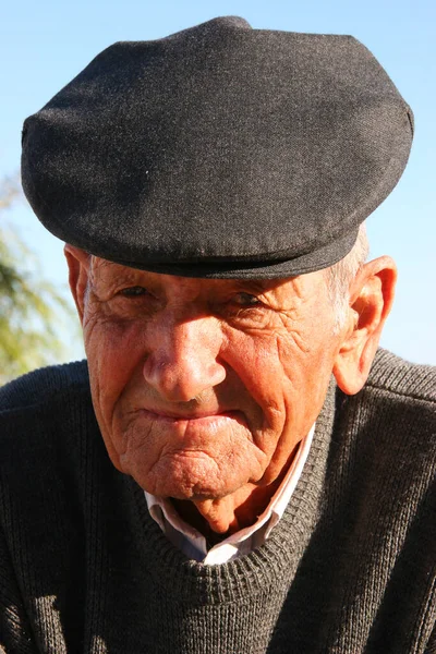 Unknown Portrait Fisherman — Stock Photo, Image