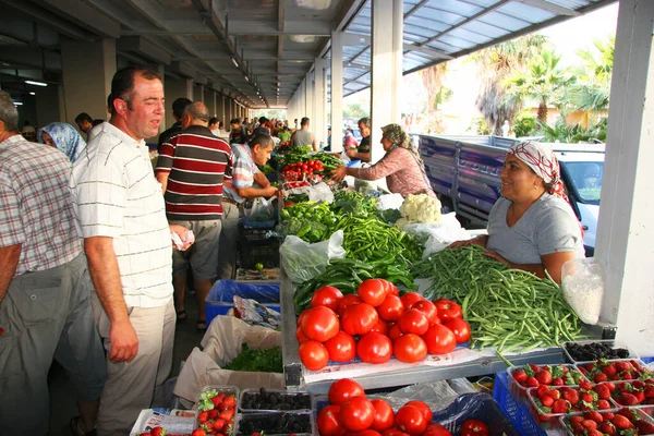 Mercado Callejero Tradicional Ciudad — Foto de Stock