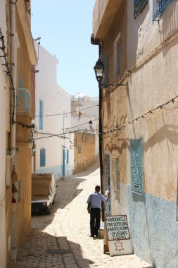 Arap mahallesinin manzarası