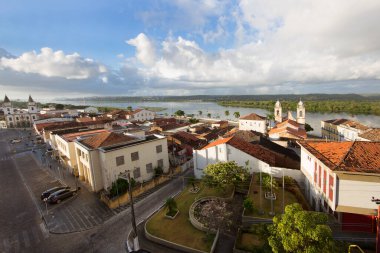 Tropik körfezden eski otantik mimari