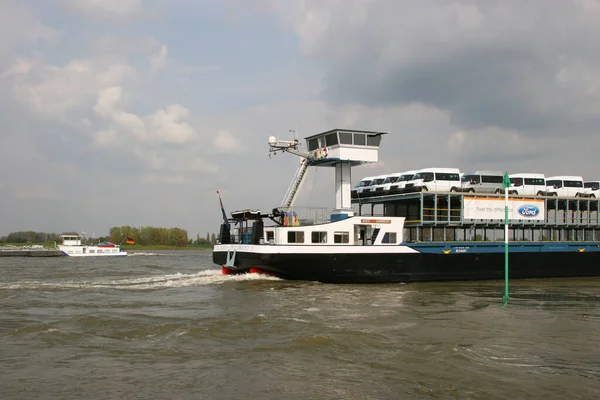 Güzel şehir limanının manzarası 