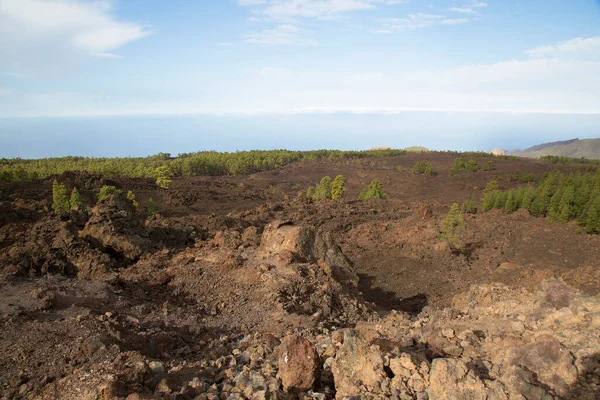 Uitzicht Prachtige Natuur Met Bergen — Stockfoto