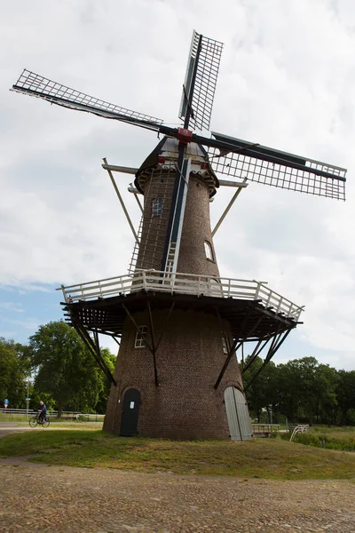 Oude Molen Het Dorp — Stockfoto