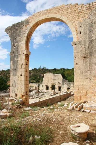 Tempel Von Tyche Olba Olba War Eine Stadt Von Cetis — Stockfoto