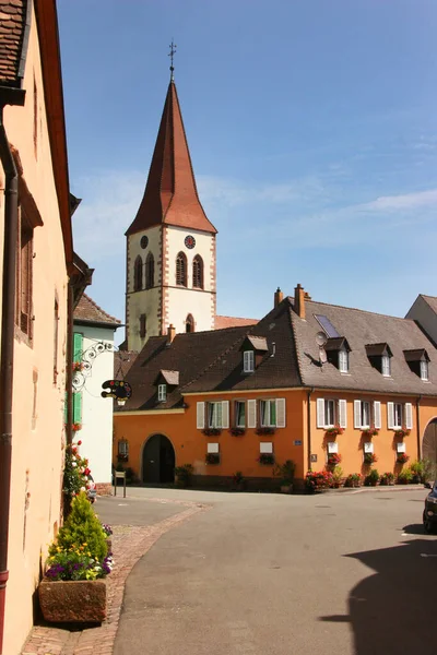 Die Häuser Eines Kleinen Dorfes Deutschland — Stockfoto