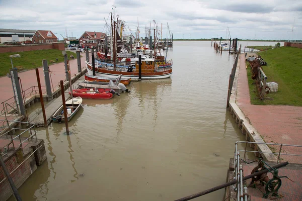 Vista Delle Barche Vela Nel Porto Della Città Paesi Bassi — Foto Stock