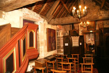 güzel katedral iç görünümü