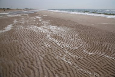 Deniz kıyısının güzel manzarası