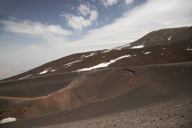 Dağların güzel manzarası