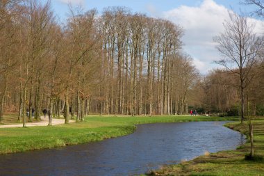 Parktaki güzel nehir