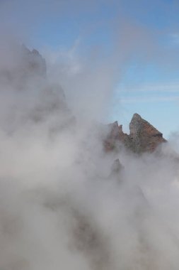 Dağların güzel manzarası