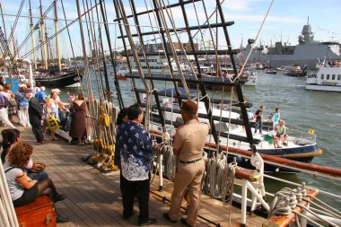 Deniz kıyısı festivali.