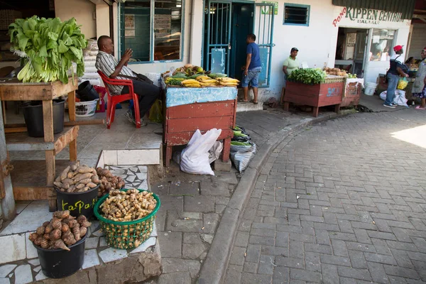 Mercado Callejero Tradicional Ciudad — Foto de Stock