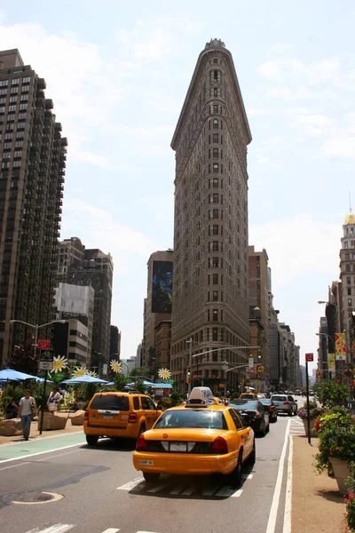 Uitzicht New York City Straat — Stockfoto