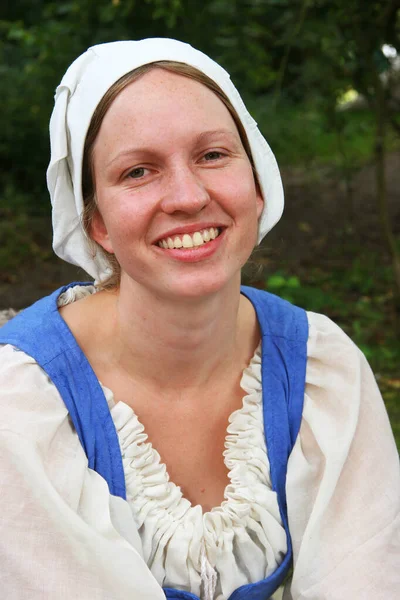 Historical Festival People Traditional Costumes Netherlands — Stock Photo, Image