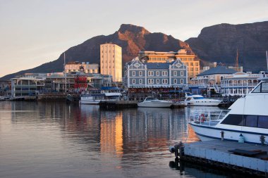 Capetown 'un güzel manzarası 