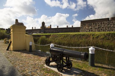 Ortaçağ kalesinin güzel mimarisi  
